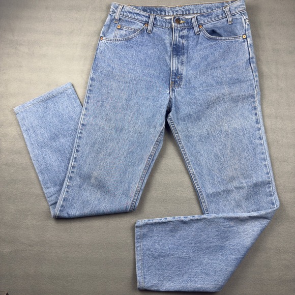 Levi's Other - Vintage Levis 509 Orange Tab Mens 34x34 Light Wash Straight Leg Made in USA